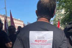  Protest cywilnych pracowników MON 