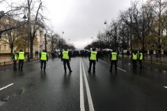 Protest cywilnych pracowników sądów i prokuratur 