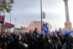 Protest francuskich policjantów