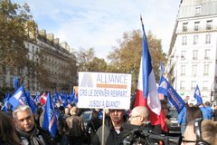 Protest francuskich policjantów