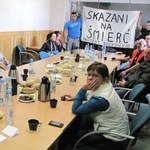 Protest głodowy w Urzędzie Miejskim w Gdyni
