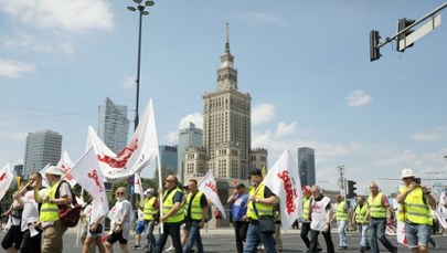 Protest górników paraliżuje stolicę? Pytają, gdzie są pieniądze z KPO