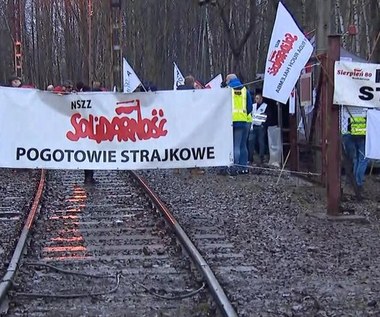 Protest górników. Węgiel nie wyjeżdża z kopalń Polskiej Grupy Górniczej