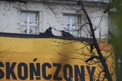 Protest Greenpeace Polska przy siedzibie Ministerstwa Przemysłu