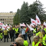 Protest hutników w Krakowie. "7 tys. osób do zwolnienia"