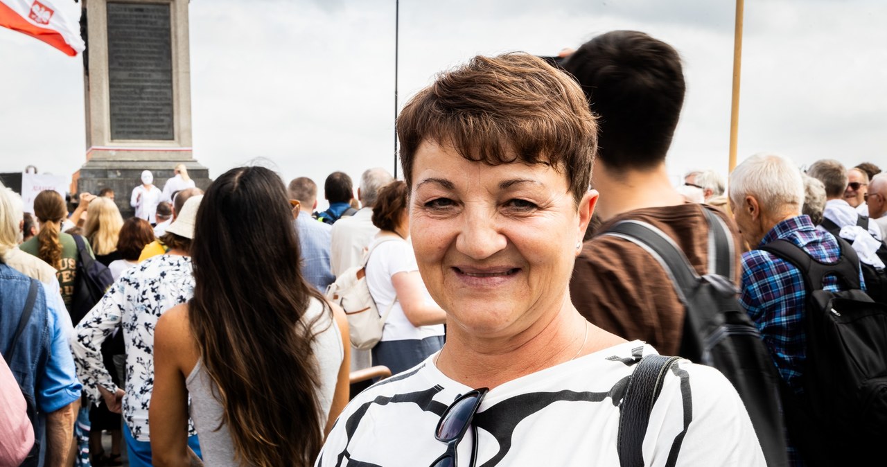 Protest katechetów w Warszawie