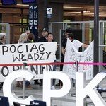 Protest mieszkańców Brzezin. Chcą zablokować inwestycję związaną z budową CPK