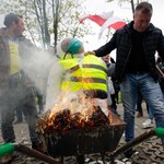 Protest mieszkańców gminy Chojnów. "Bronimy naszej małej ojczyzny"
