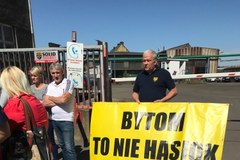 Protest mieszkańców w Bytomiu