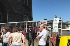 Protest mieszkańców w Bytomiu