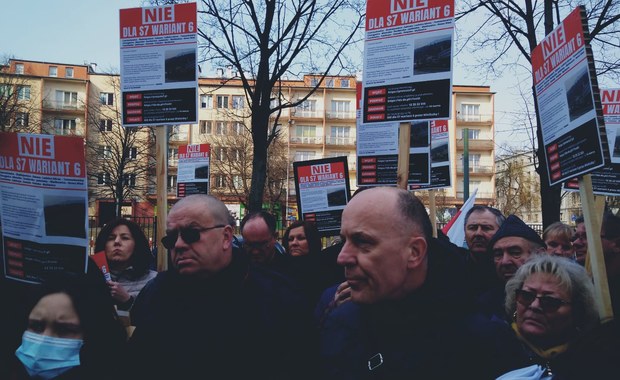 Protest mieszkańców Wieliczki. Taki przebieg S7 to dramat dla naszych miejscowości