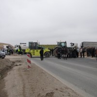 Na A2 protestują podwykonawcy, którzy od listopada nie dostają pieniędzy