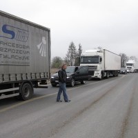 Na A2 protestują podwykonawcy, którzy od listopada nie dostają pieniędzy