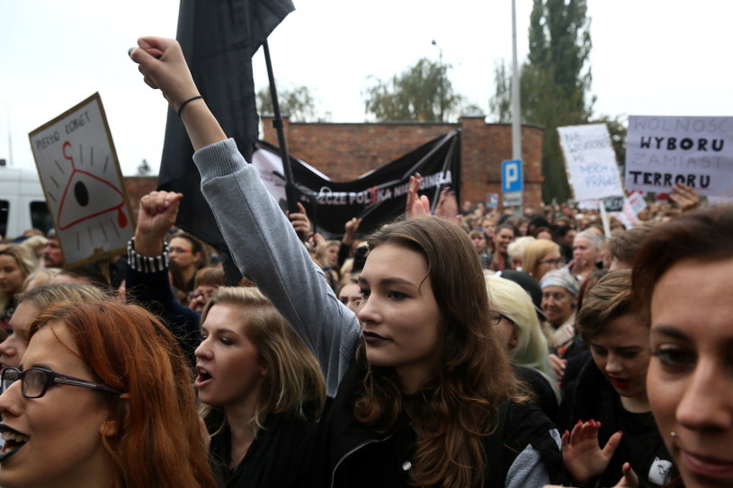 Protest na Nowogrodzkiej /Tomasz Gzell /PAP