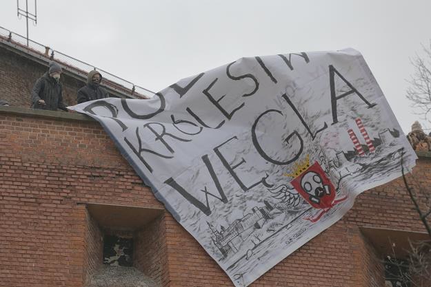 Protest na Wawelu /