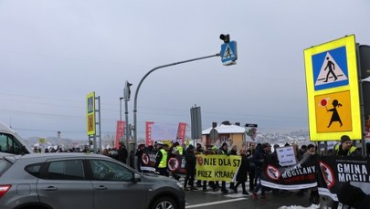 ​Protest na zakopiance. Sprzeciw wobec przebiegu nowej trasy S7