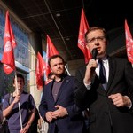 Protest narodowców w Warszawie.  "Jeśli KE się nie wycofa, trzeba będzie wystąpić z UE"