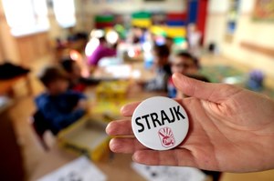 Protest nauczycieli. Pierwszy dzień strajku [na żywo]