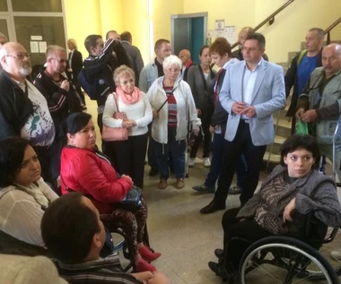Protest niepełnosprawnych. Zdesperowani domagają się pracy