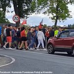 Protest plantatorów i sadowników w Annopolu