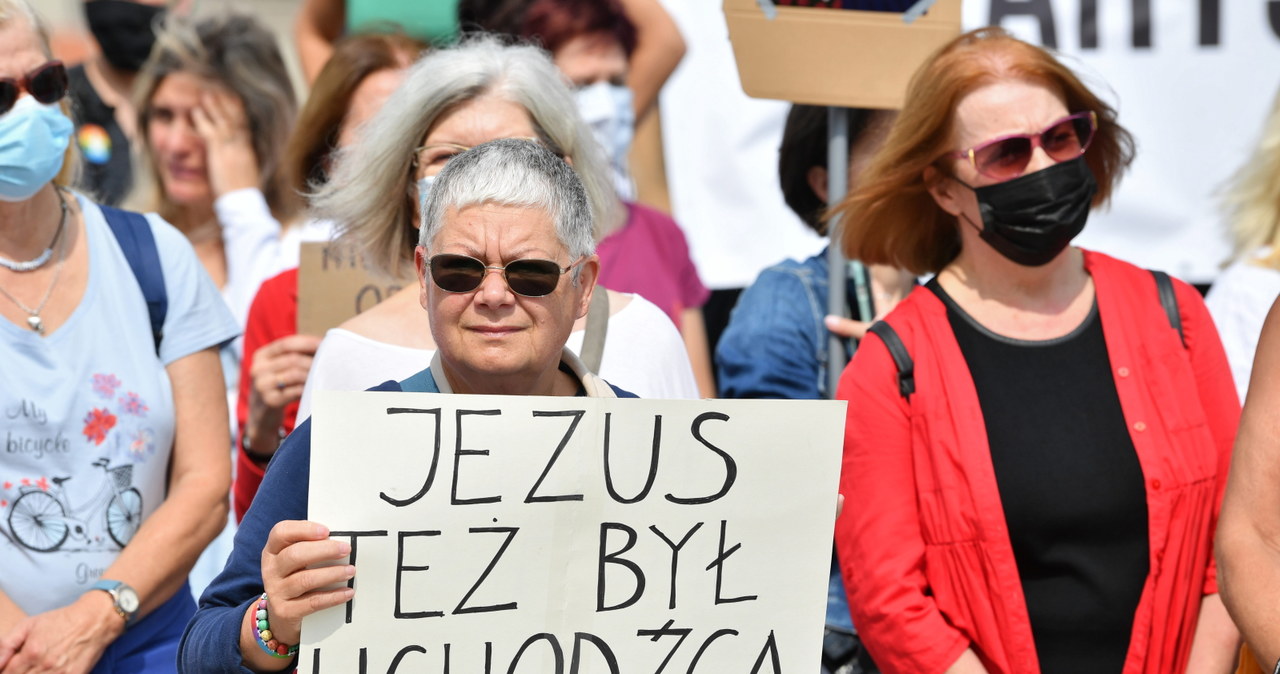 Protest pod hasłem "KABUL/KABÓL" w Warszawie