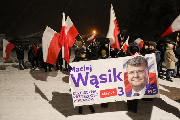 Protest pod Zakładem Karnym w Przytułach Starych /Paweł Supernak /PAP