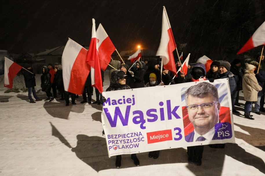 Protest pod Zakładem Karnym w Przytułach Starych /Paweł Supernak /PAP