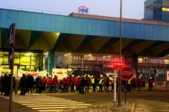 Protest pracowników Elektrowni Rybnik. Galeria