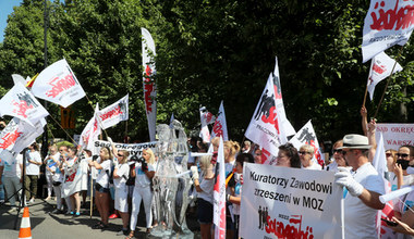 Protest pracowników sądownictwa 