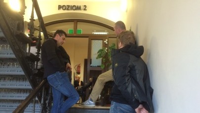 Protest pracowników szpitala w Trzebnicy. "Będziemy tutaj do skutku"