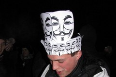 Protest przeciwko ACTA w Krakowie
