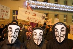 Protest przeciwko ACTA w Trójmieście