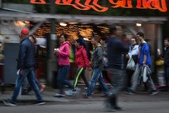 Protest przed prezydencką willą w Juracie