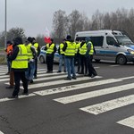 Protest przed przejściem granicznym w Dorohusku wznowiony