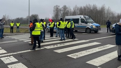 Protest przed przejściem granicznym w Dorohusku wznowiony