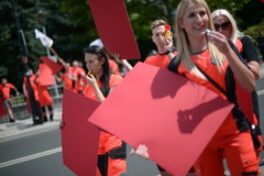 Protest przed Sejmem. Pielęgniarki domagają się podwyżek