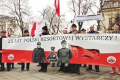 Protest przed Trybunałem Konstytucyjnym