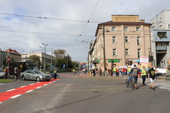 Protest przedsiębiorców na krakowskim Kazimierzu 