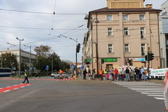 Protest przedsiębiorców na krakowskim Kazimierzu 