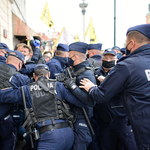 Protest przedsiębiorców. Ponad 380 osób zatrzymanych