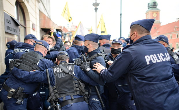 Protest przedsiębiorców. Ponad 380 osób zatrzymanych