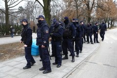 Protest przedsiębiorców przed KPRM