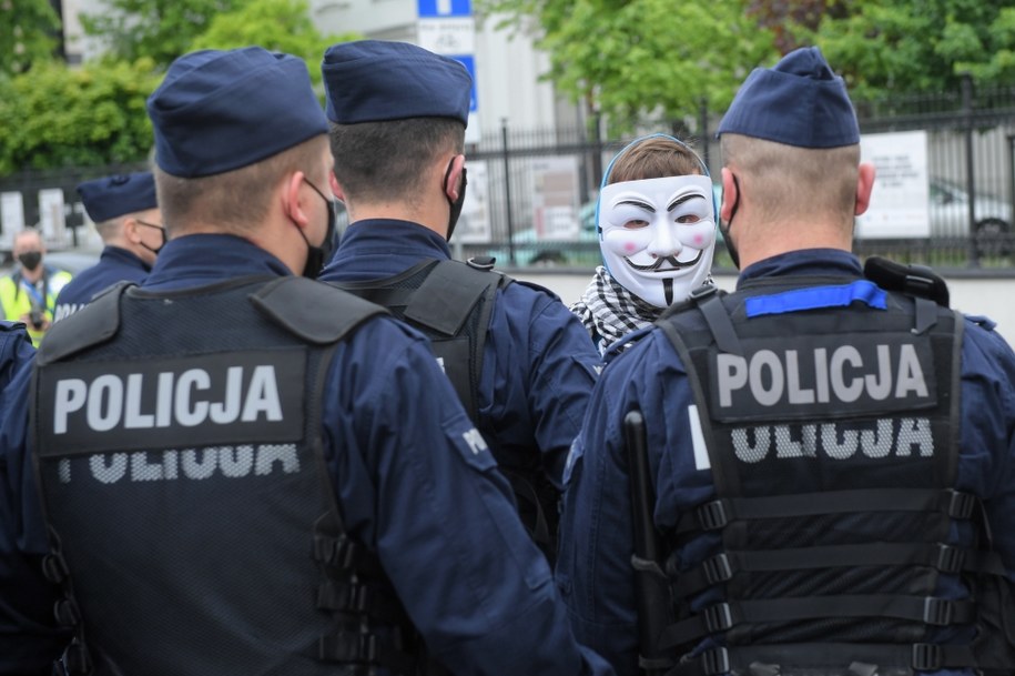 Protest przedsiębiorców w Warszawie, 23 maja 2020 / Radek Pietruszka /PAP