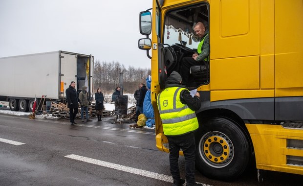 Protest przewoźników. Ukraińcy informują o uzgodnieniach z polskim rządem