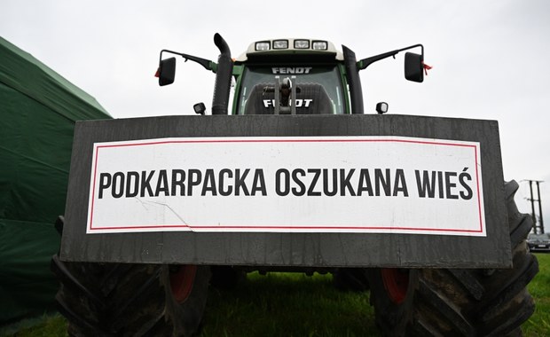 Protest rolników na DK 77. Dziś spore utrudnienia na Podkarpaciu