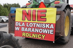 Protest rolników na Mazowszu