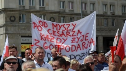 Protest rolników. "Nie możemy pozwolić, by nasze gospodarstwa upadły" 