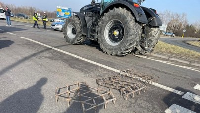 Protest rolników. Utrudnienia w dojeździe do Dorohuska