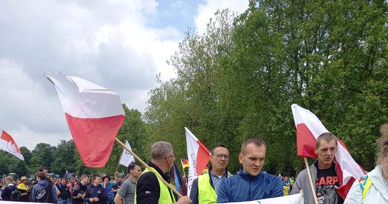 Protest rolników w Brukseli