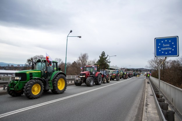 Protest rolników w Czechach /	Vladimir Prycek /PAP/EPA